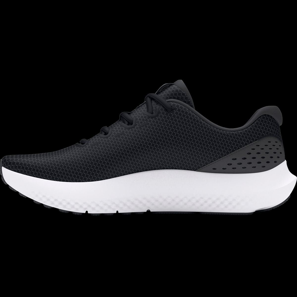 UNDER ARMOUR - UA Charged Surge 4 Tenis negro de hombre para correr