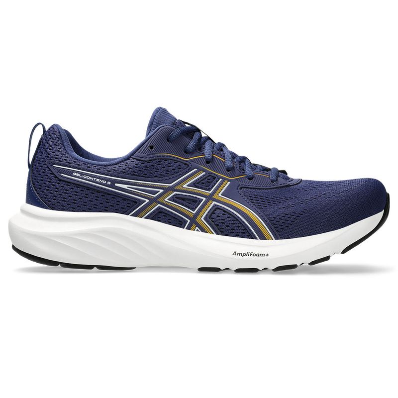 ASICS - Asics Gel-Contend 9 Tenis azul de hombre para correr