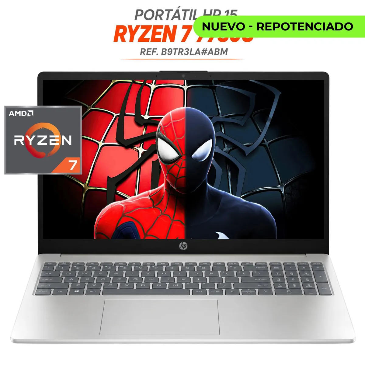 HP - PORTATIL HP -  AMD RYZEN 7 7730U - RAM 32GB - SSD 1TB M.2 - 15.6" Full HD - Warm Gold