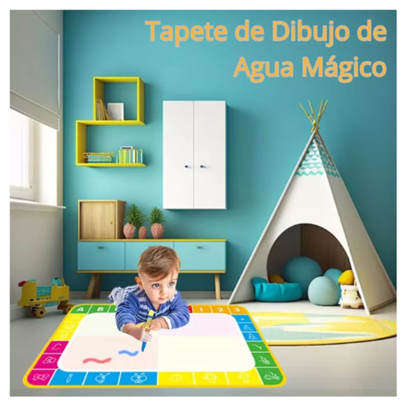 AFM - Tapete Mágico Didáctico Para Pintar Juego Niños