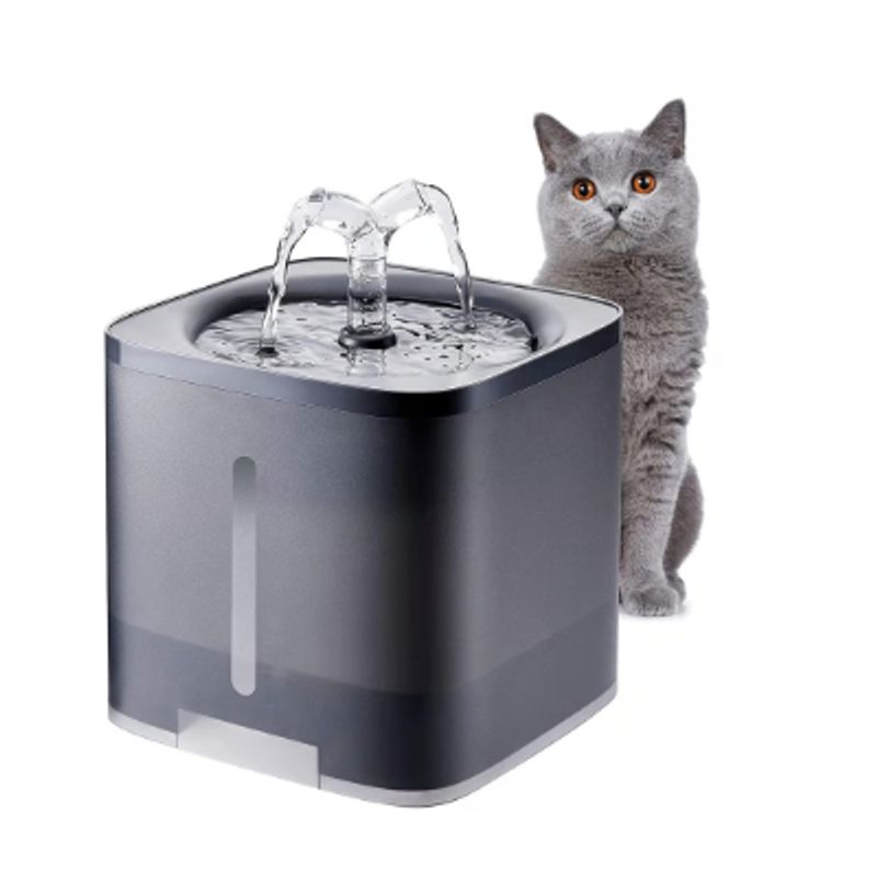 GENERICO - Fuente Mascota Bebero Agua Automatico 2 Modos Gran Capacidad