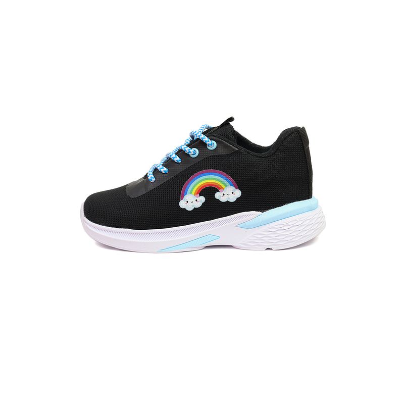 GENERICO - Tenis Niñas Negro INCO Arcoíris