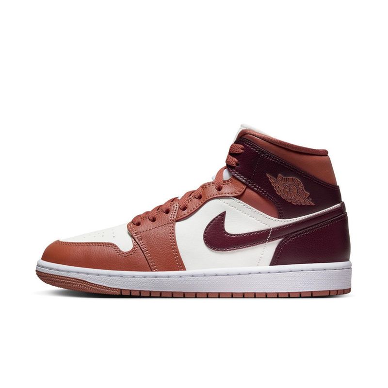 JORDAN - Tenis Mujer Air Jordan 1 Mid Y/C - Rosa