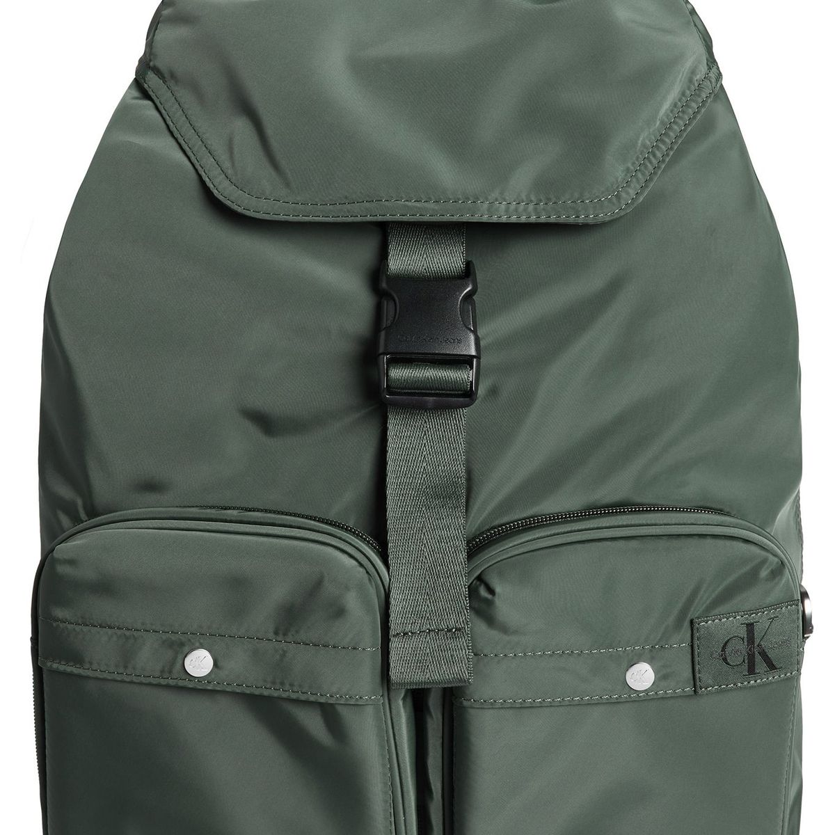 CALVIN KLEIN - Morral verde plegable 2 en 1 Calvin Klein