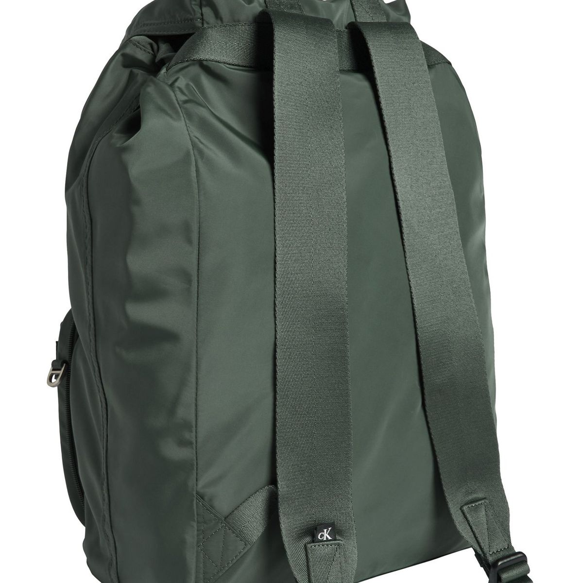 CALVIN KLEIN - Morral verde plegable 2 en 1 Calvin Klein