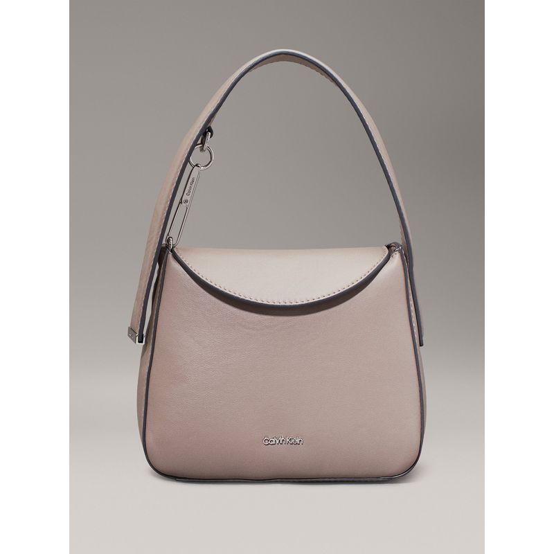 CALVIN KLEIN - Bolso gris de mano pequeño Calvin Klein