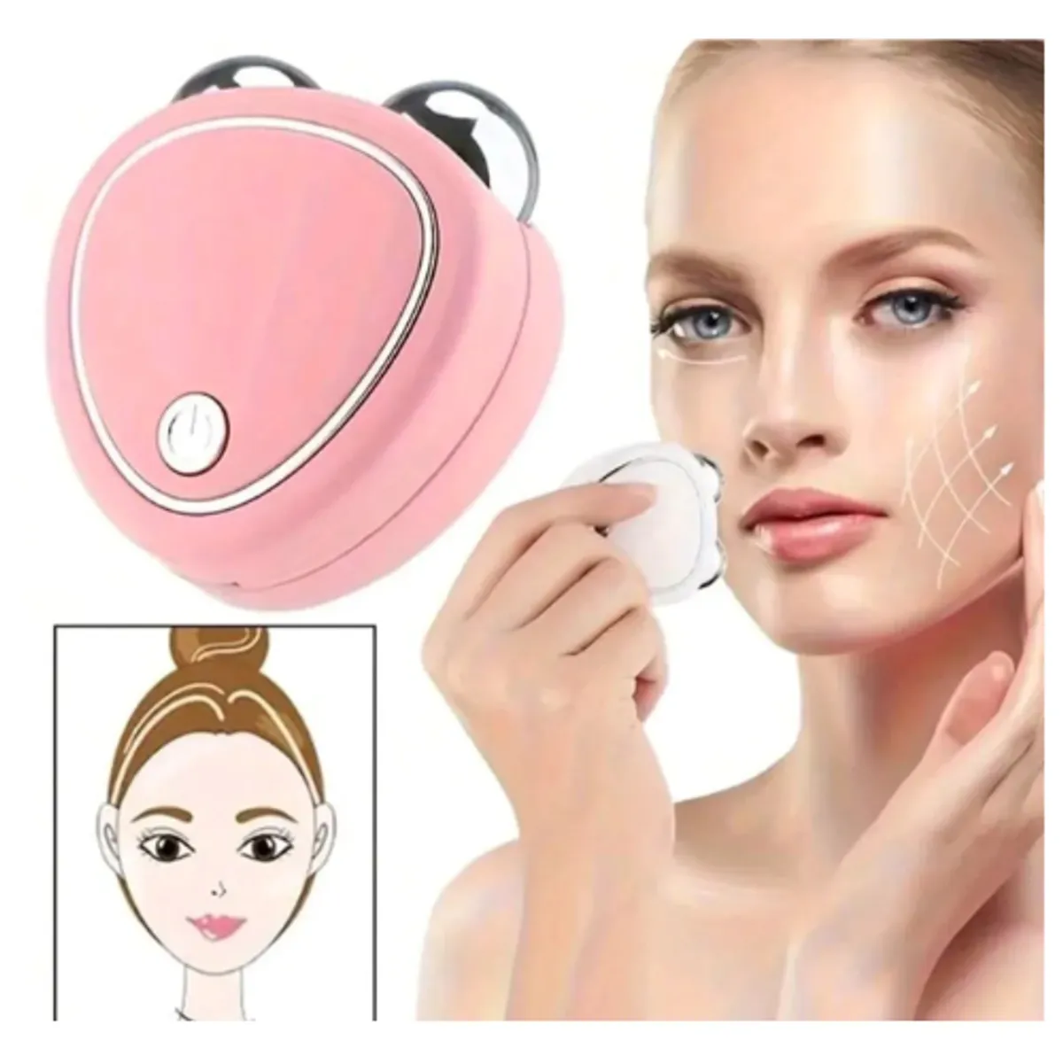 AFM - Masajeador De Rejuvenecimiento Facial Con Microcorriente