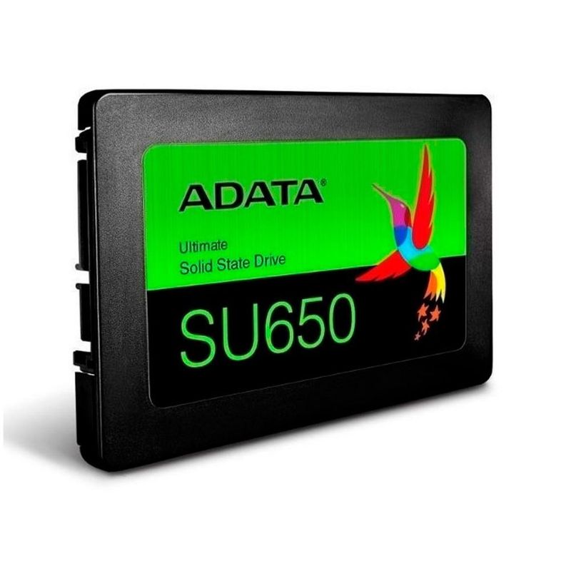 ADATA - Disco sólido SSD Interno SATA Adata Ultimate SU650 480GB Negro