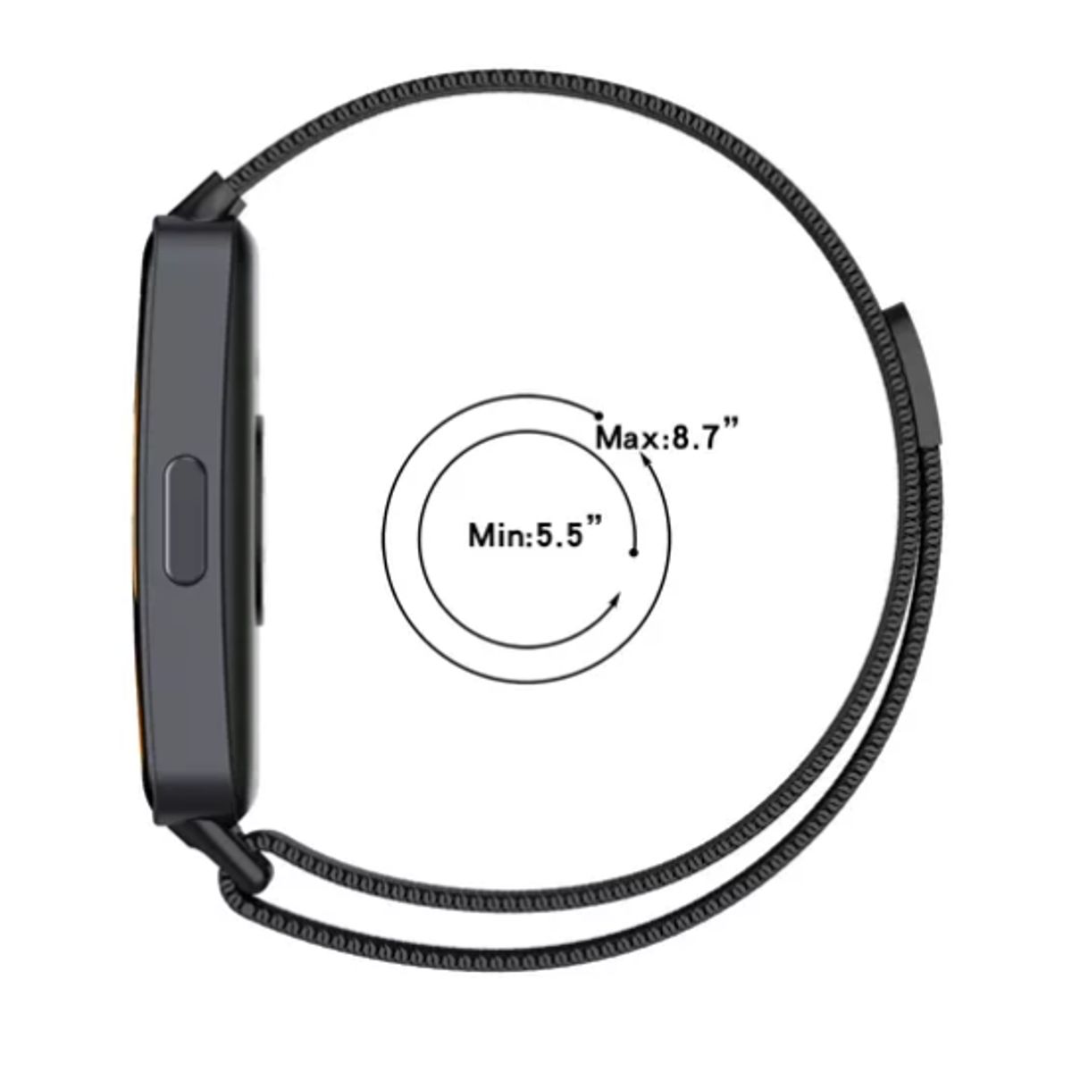 GENERICO - Manilla Metálica Para Huawei Band 8