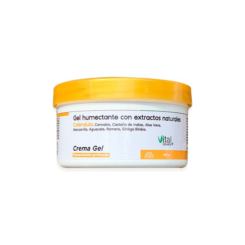 HERBAPLANT - Gel Humectante con Extractos Naturales Caléndula