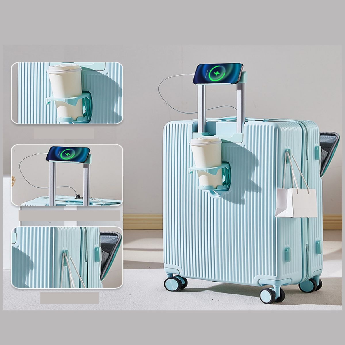 BE - Maleta De Viaje Rigida Carry On BE-CO3