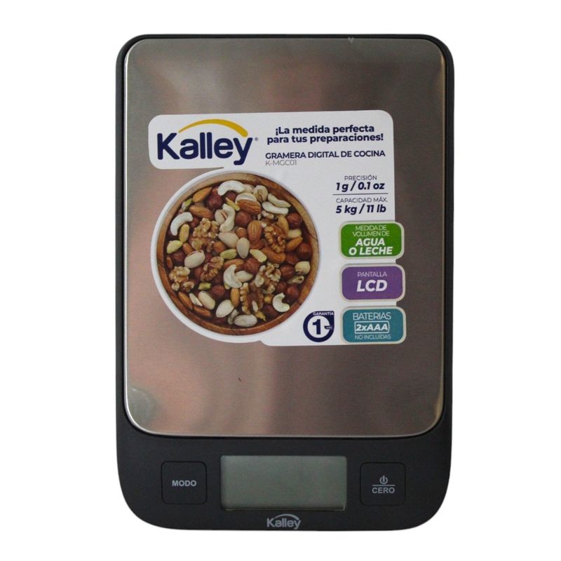 GENERICO - Gramera Digital Cocina Precisa con Pantalla LCD