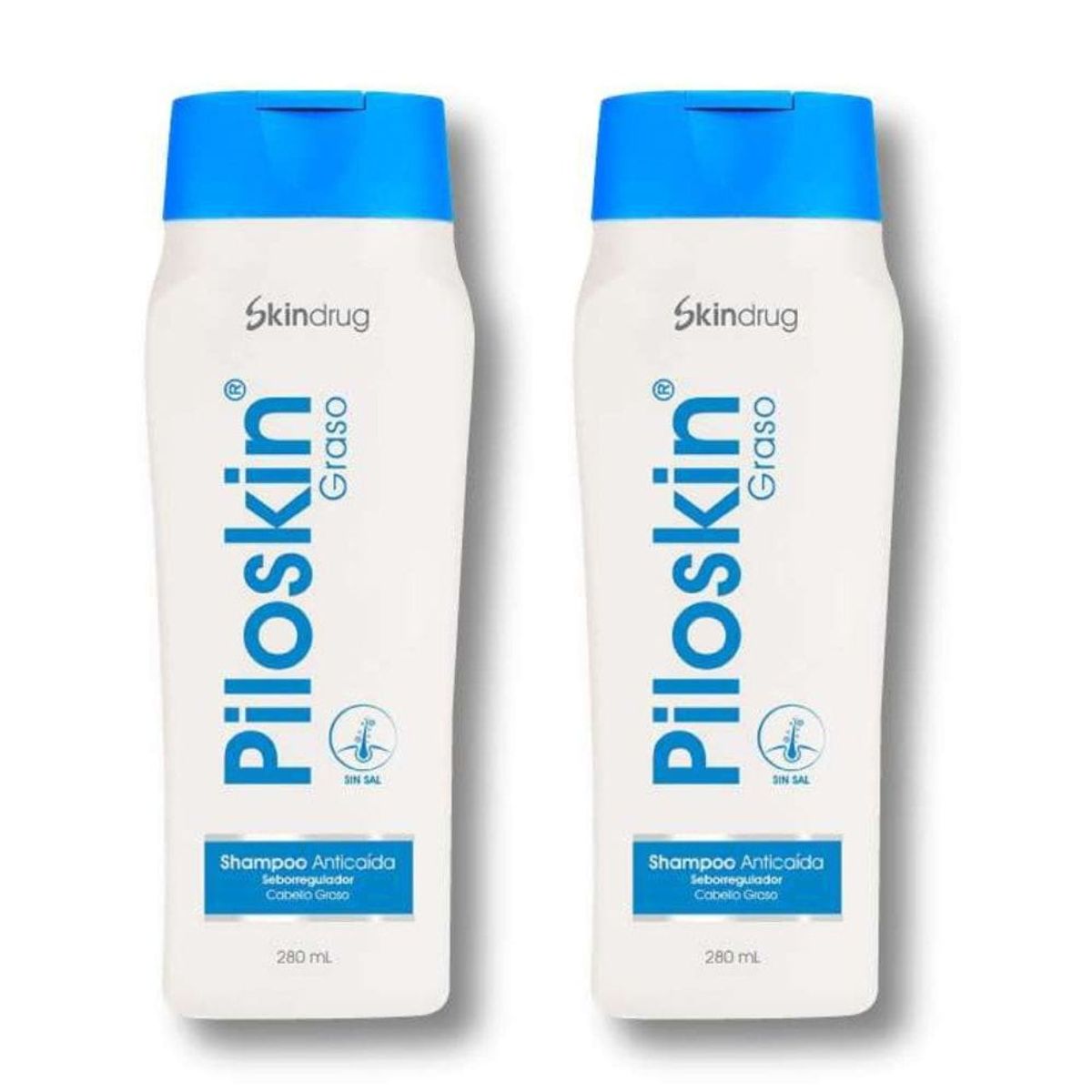 SKINDRUG - Piloskin Cabello Graso 2 un, 20% dcto - Skindrug