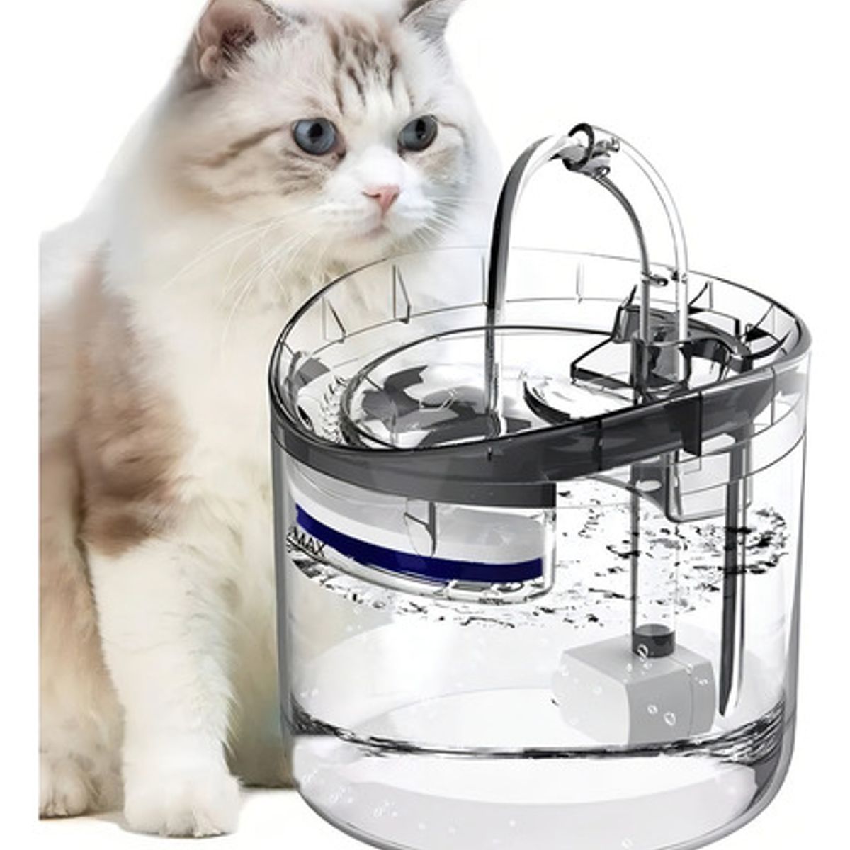 AM MASCOTAS - BEBEDERO DE AGUA INTELIGENTE PARA PERROS Y GATOS