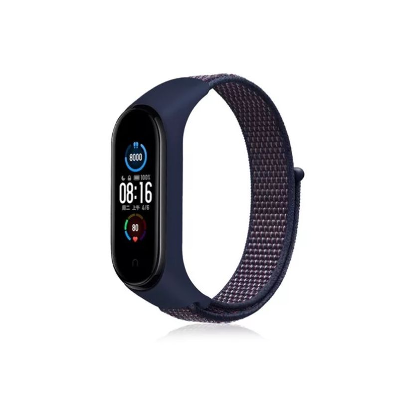 GENERICO - Manilla Para Xiaomi Mi Band 4-5-6-7 En Nylon