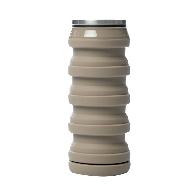 TOTTO - Botilito Plegable Can 480 ml Café
