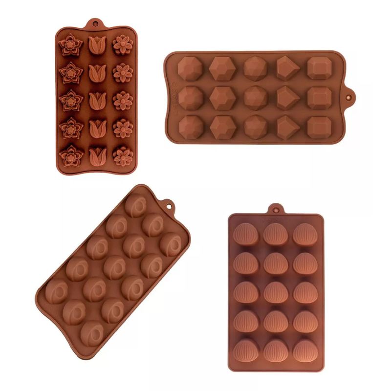 GENERICO - Moldes De Silicona Chocolates Resposteria
