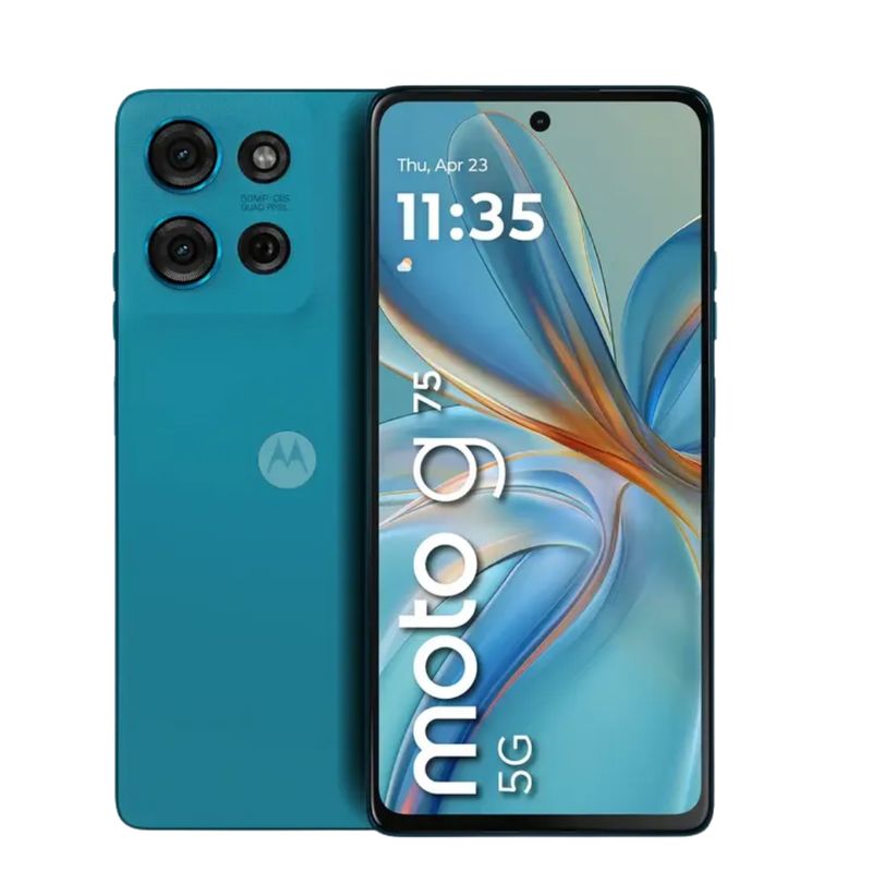 MOTOROLA - Celular Moto G75 5G 256GB 8GB Azul