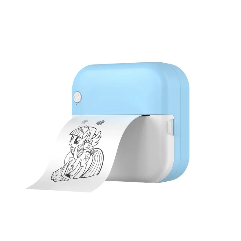 GENERICO - Mini Impresora Térmica Portátil Inalámbrica Imprime Celular