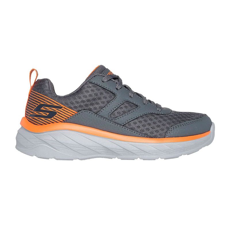 SKECHERS - Tenis Skechers Junior Gris Boundless - Unmatched-Pace