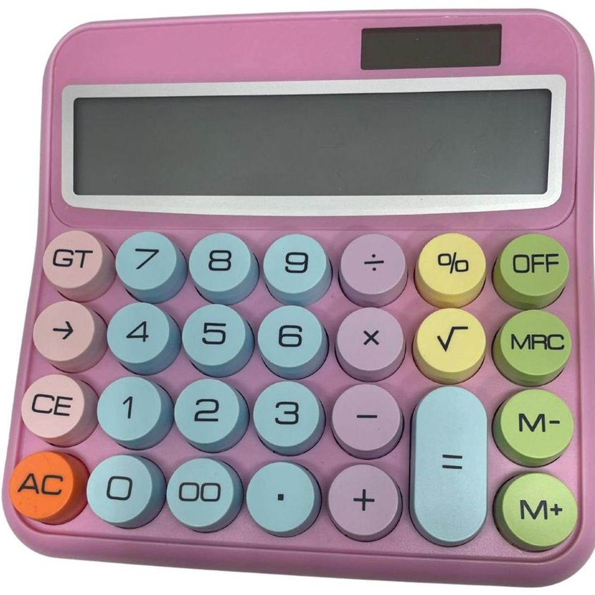 MAZUGI - Calculadora Portátil Para Oficina Y Hogar- Colores Pastel