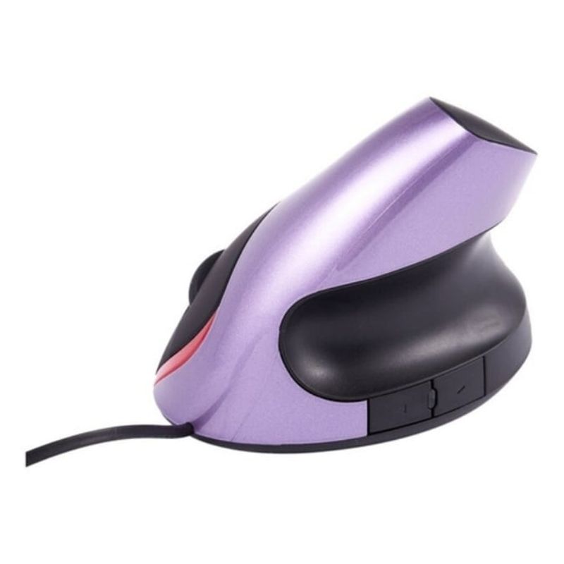 SEISA - Mouse 5d Vertical Ergonómico Cable Túnel Carpiano Óptico