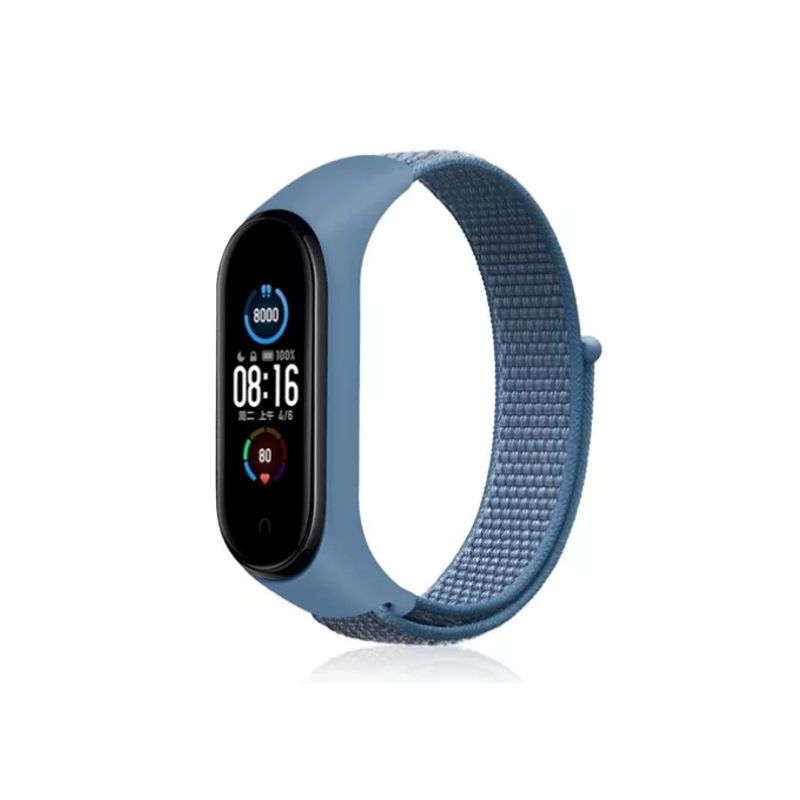 GENERICO - Manilla Para Xiaomi Mi Band 4-5-6-7 En Nylon
