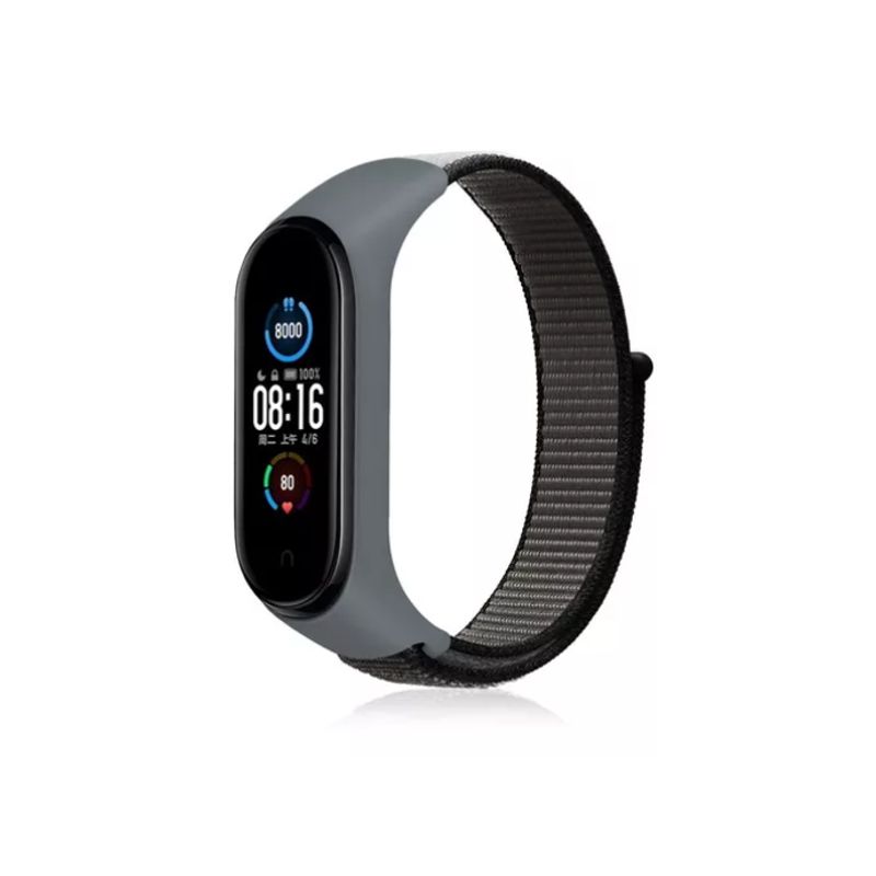 GENERICO - Manilla Para Xiaomi Mi Band 4-5-6-7 En Nylon