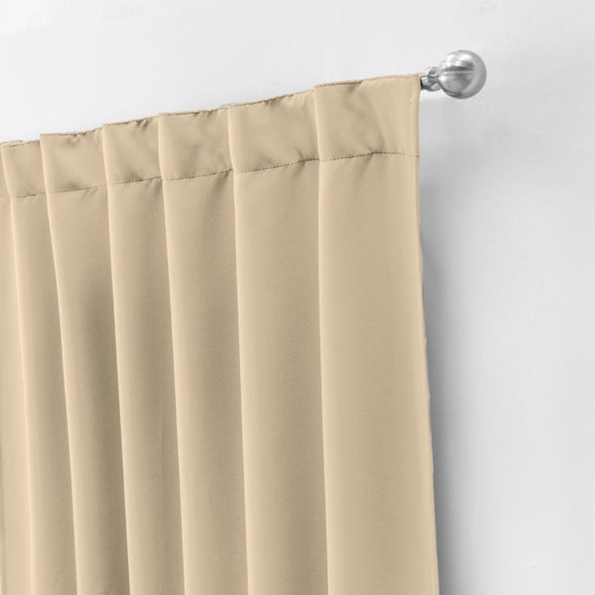 VIANNEY - Cortinas Blackout Catania Beige Cortas Vianney