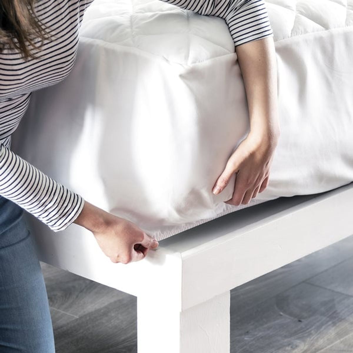 VIANNEY - Protector De Colchón Colchoneta Confort Doble Vianney