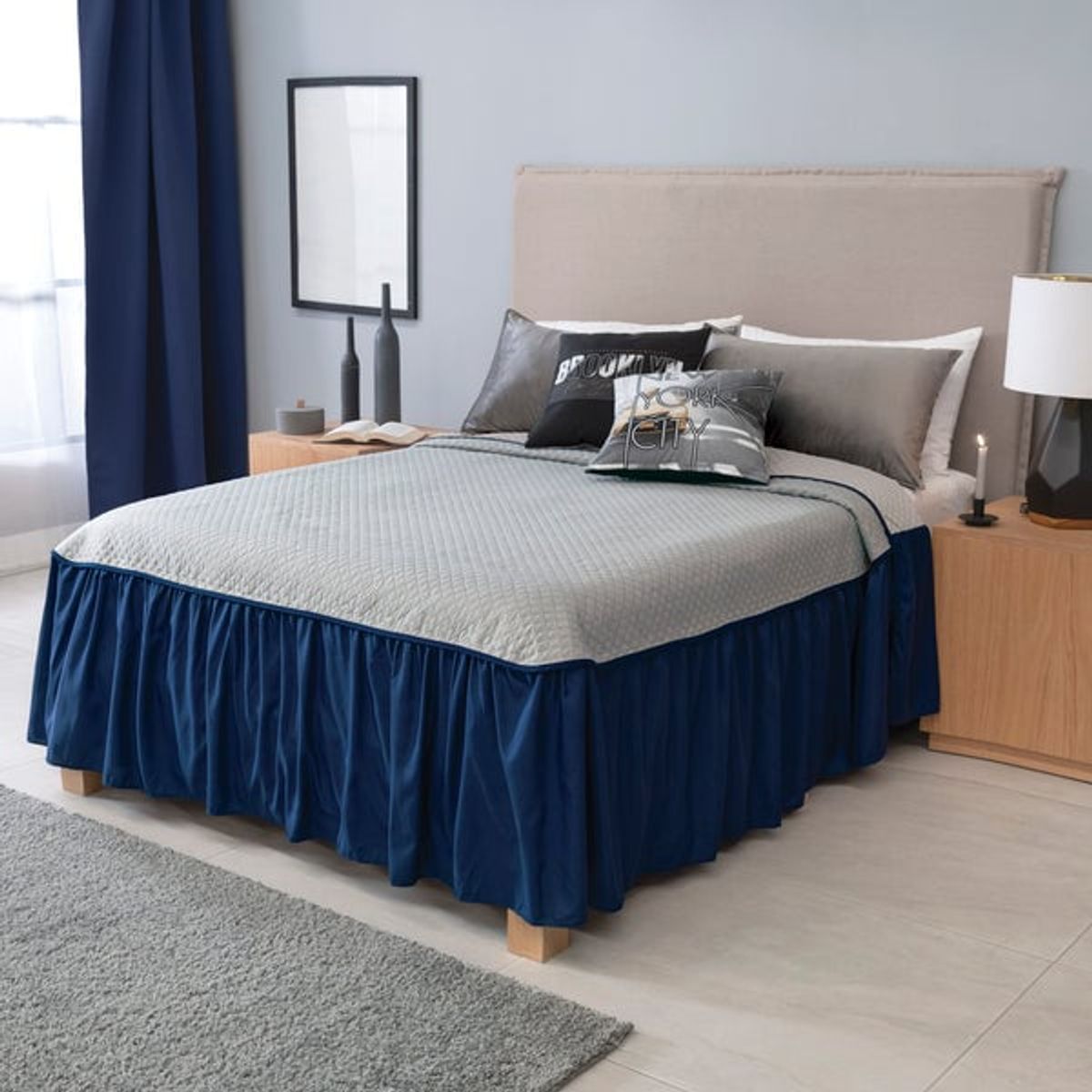 VIANNEY - Colcha Australia Talla King con Doble Vista Vianney