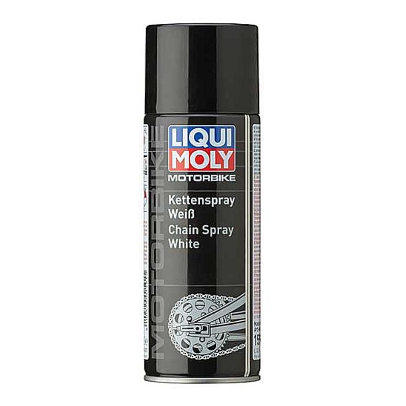 LIQUI MOLY - Motorbike Spray blanco para cadenas