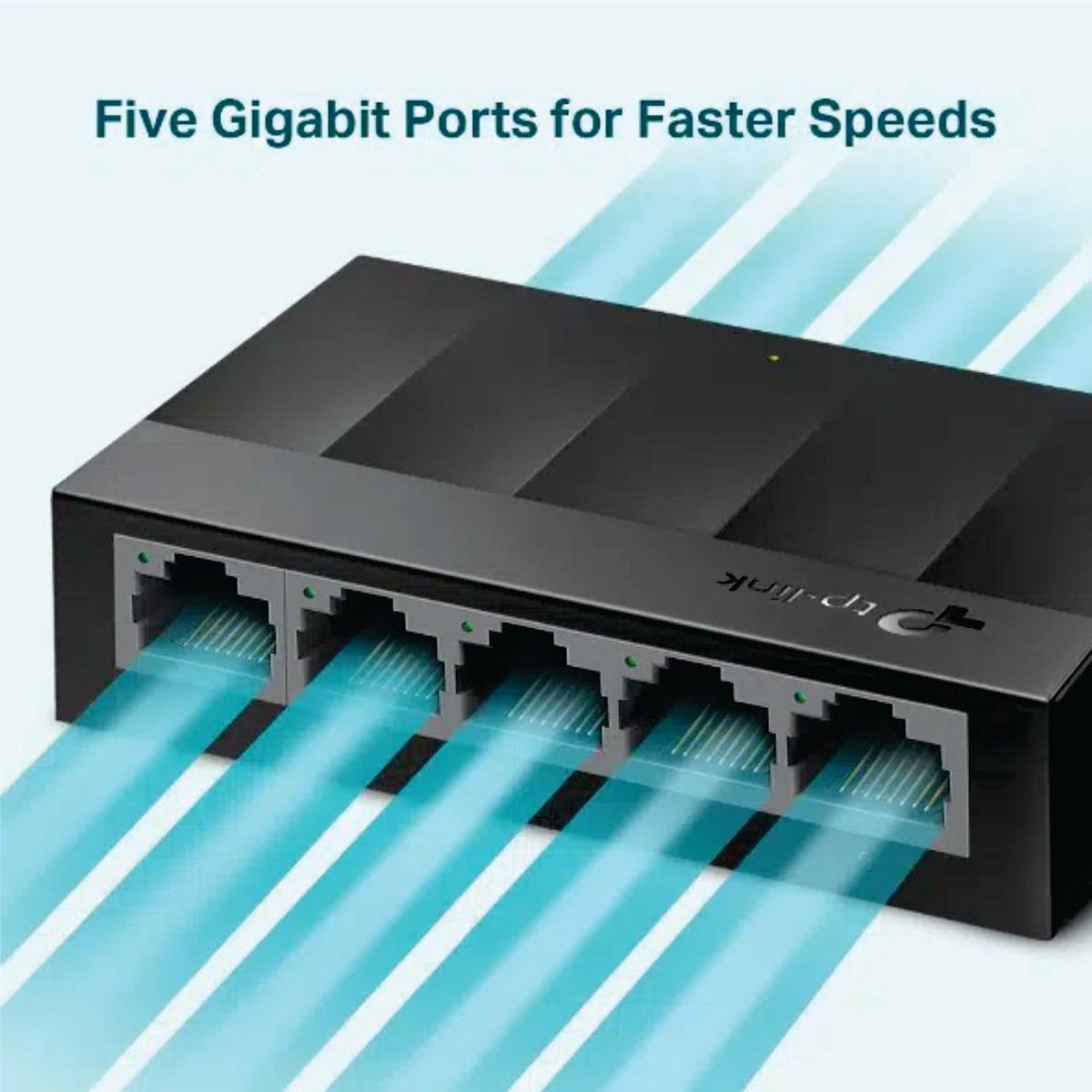 TP LINK - Switch de Escritorio de 5 Puertos A 10/100/1000Mbps