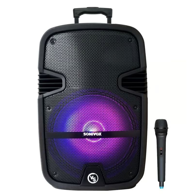 AMERICAN GENERICS - Cabina De Sonido Recargable VS-SS2285 12 Pulgadas Sonivox