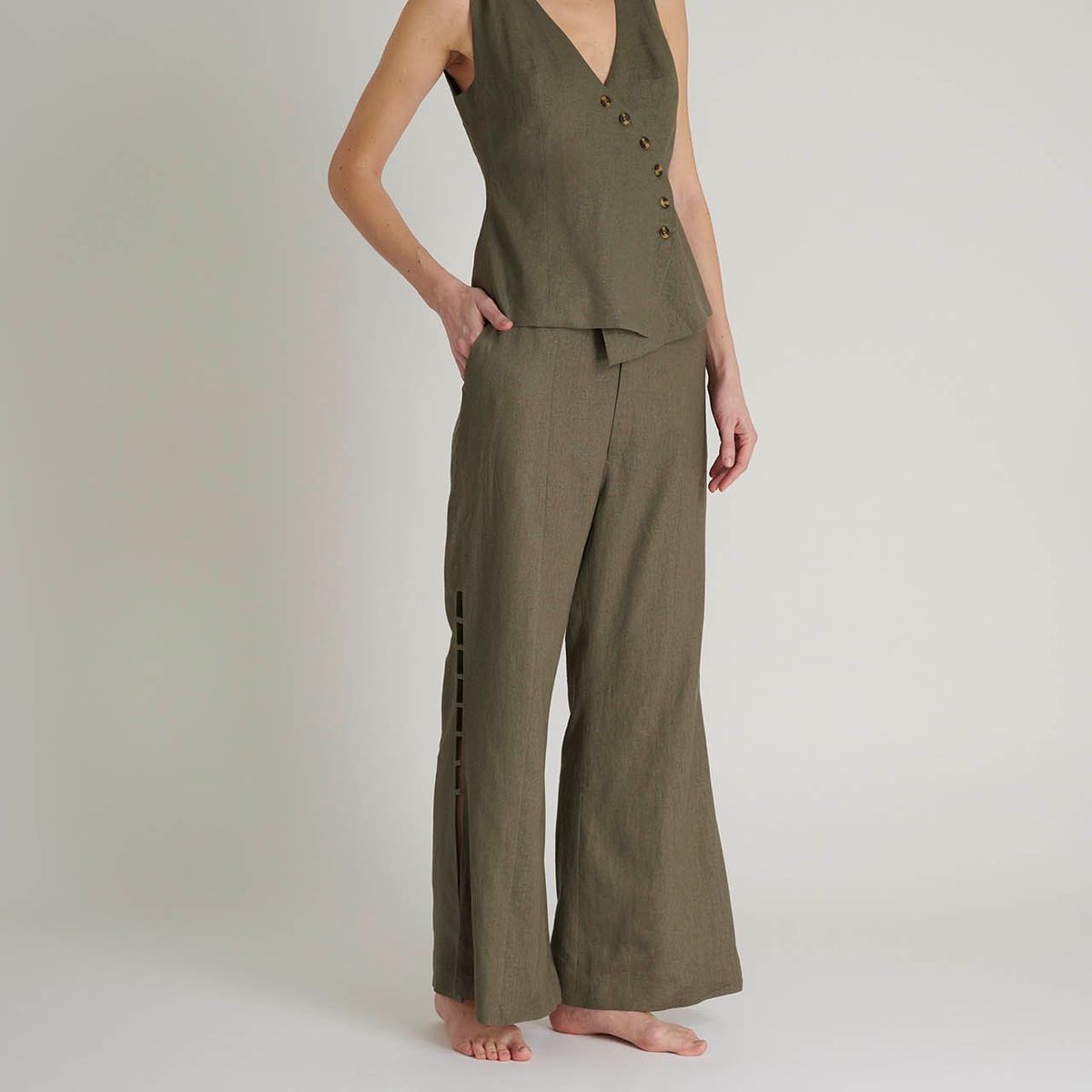 VOIE - Pantalon valley VOIE Verde MVMPVALLEYGREEN