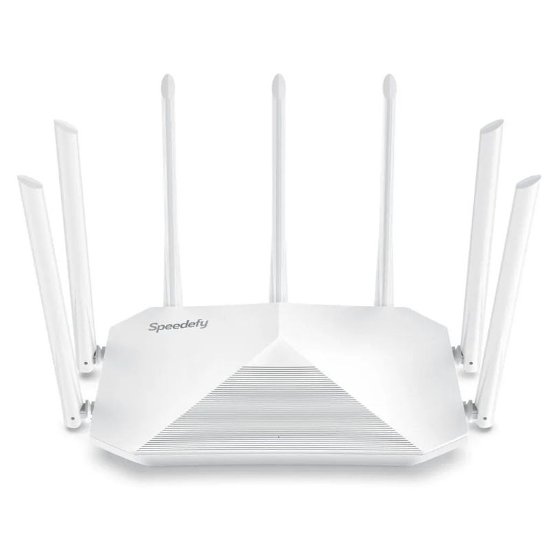 GENERICO - Router Inteligente AC2100 Gaming Speedefy 5G 7 Antenas Doble Banda