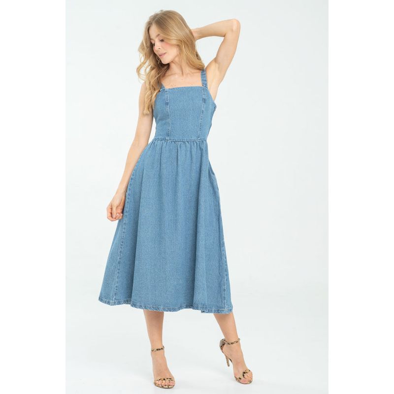 RAGGED - Vestido lara Azul medio Ragged
