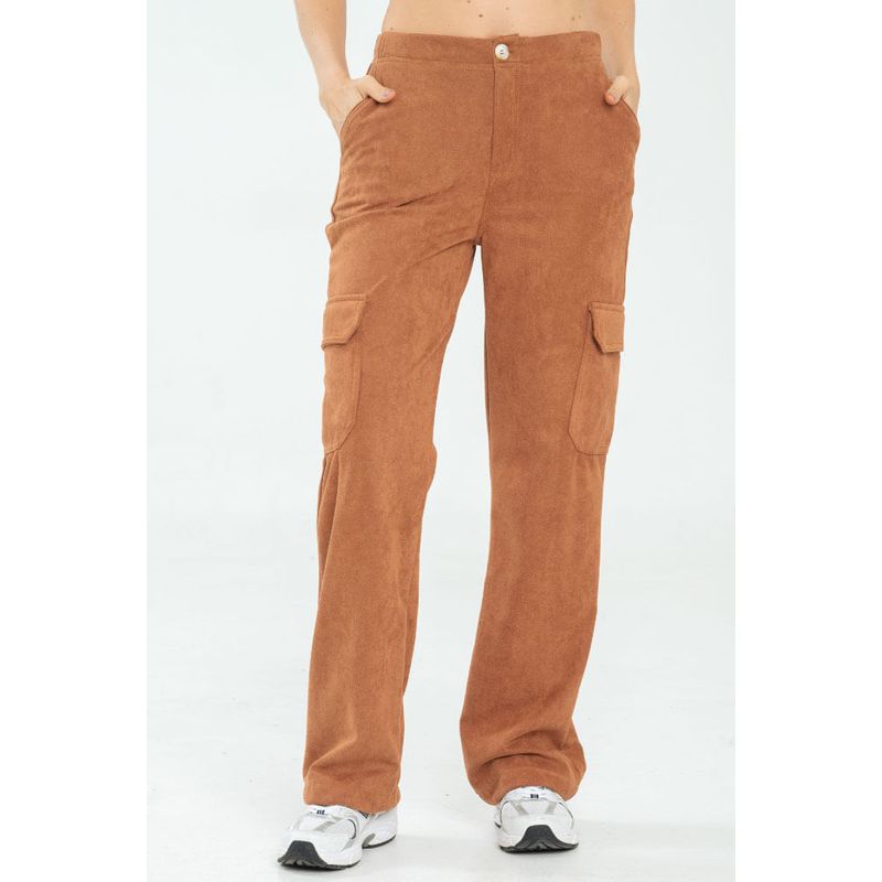 RAGGED - Pantalon durazno cargo Cobre Ragged