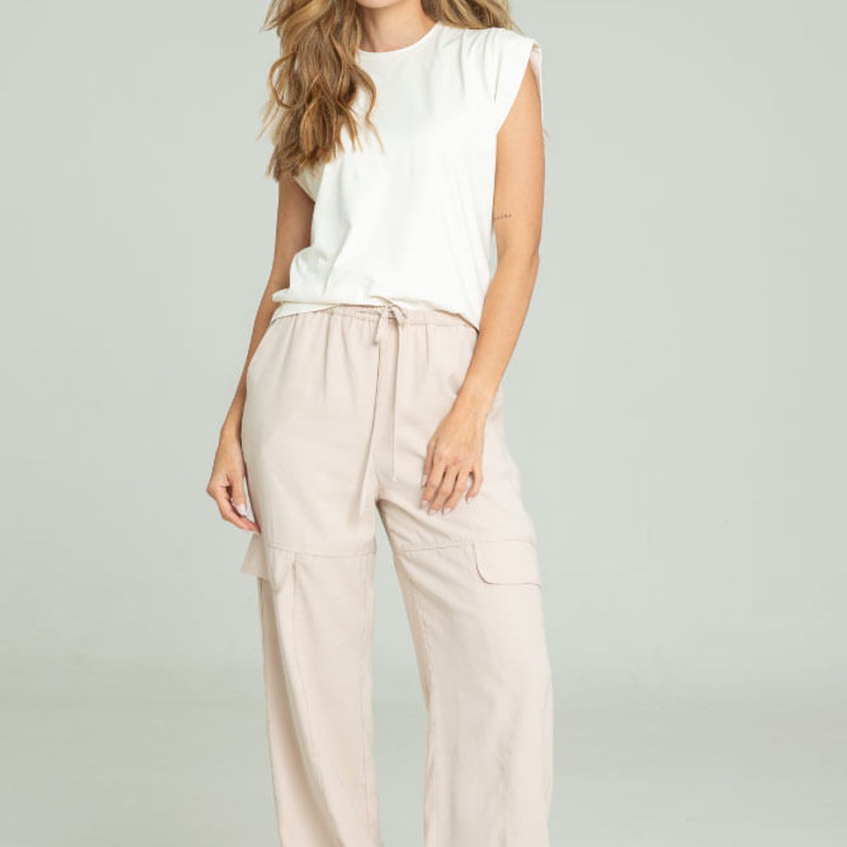 RAGGED - Pantalon jareta Beige medio Ragged.