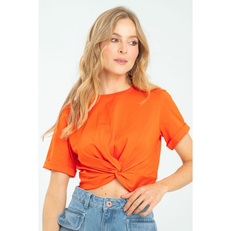 RAGGED - Camiseta ariel Naranja Ragged