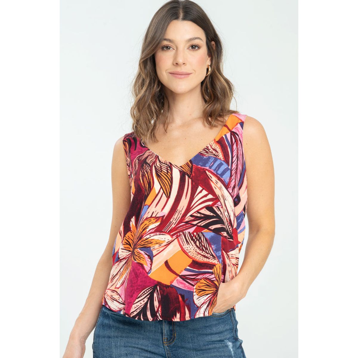 RAGGED - Blusa malena Borgoña Ragged.