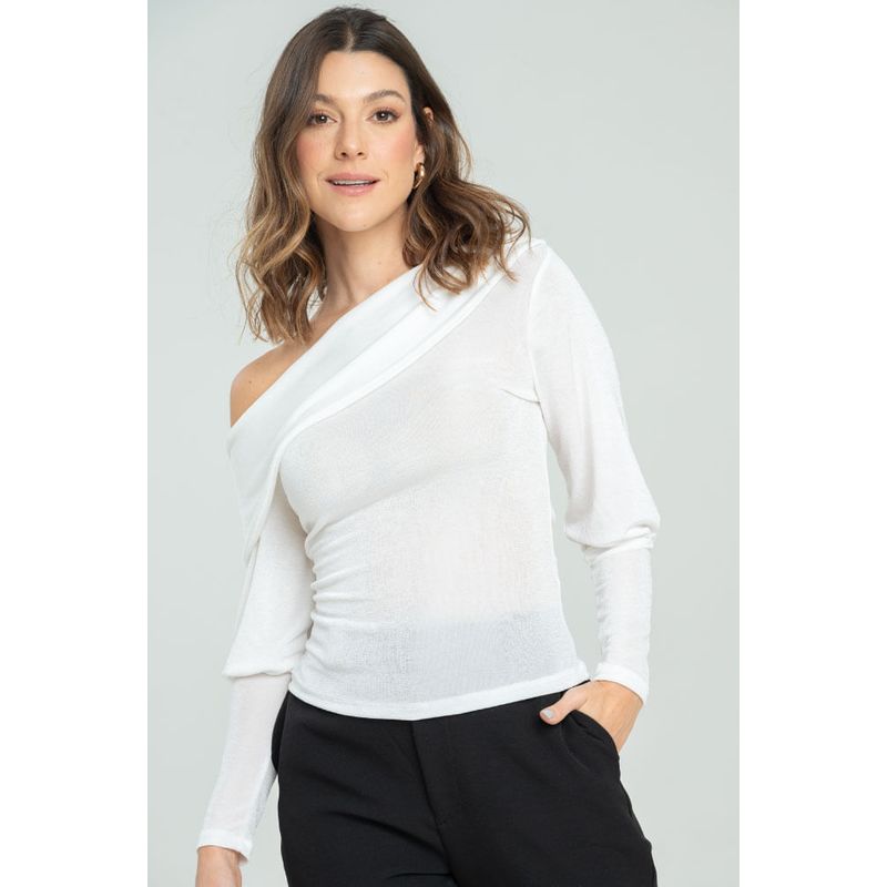 RAGGED - Blusa moxie Blanco crudo Ragged