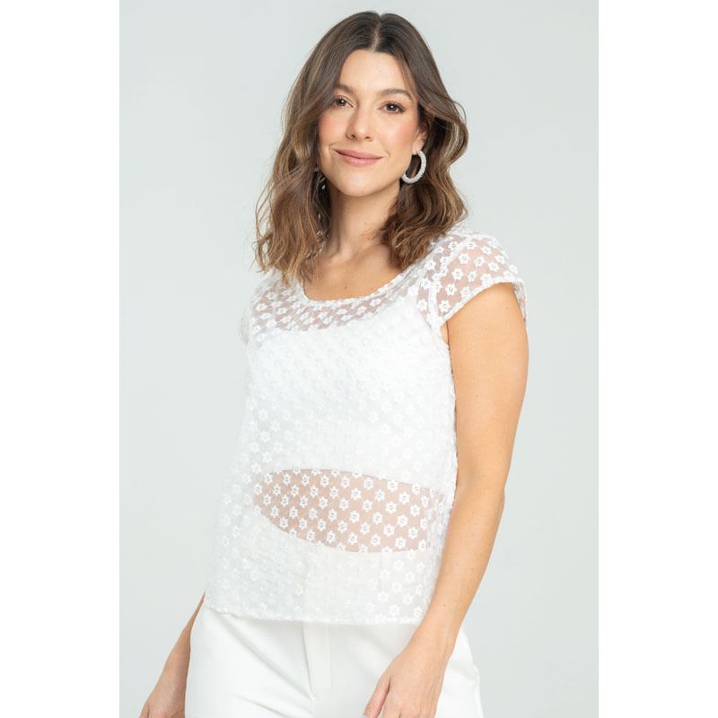 RAGGED - Blusa vhelma Blanco crudo Ragged