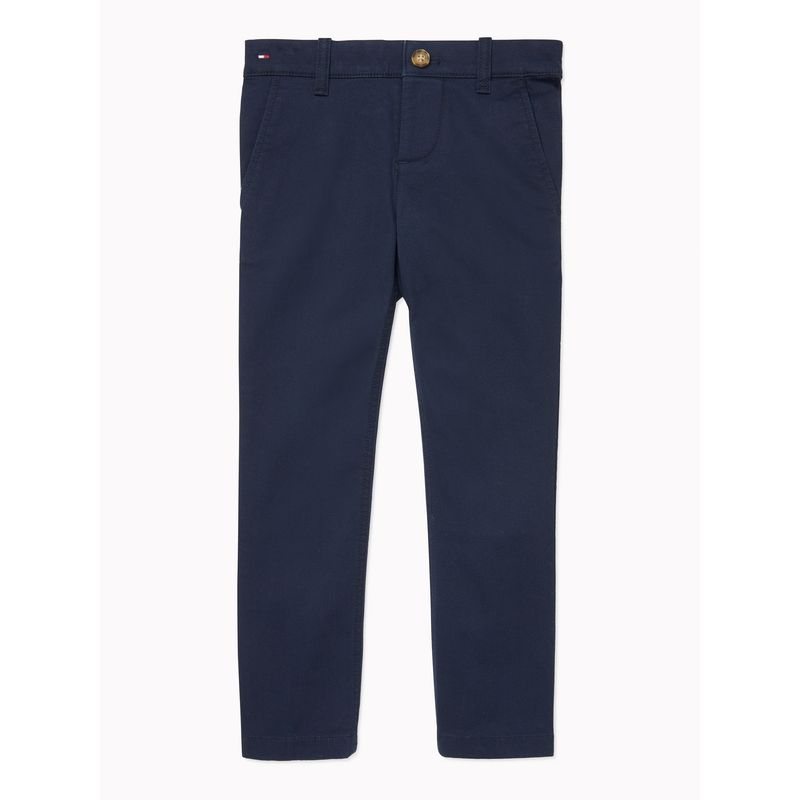 TOMMY HILFIGER - Pantalón Niño Azul Oscuro Chino Elastico - Adaptive Tommy Hilfiger