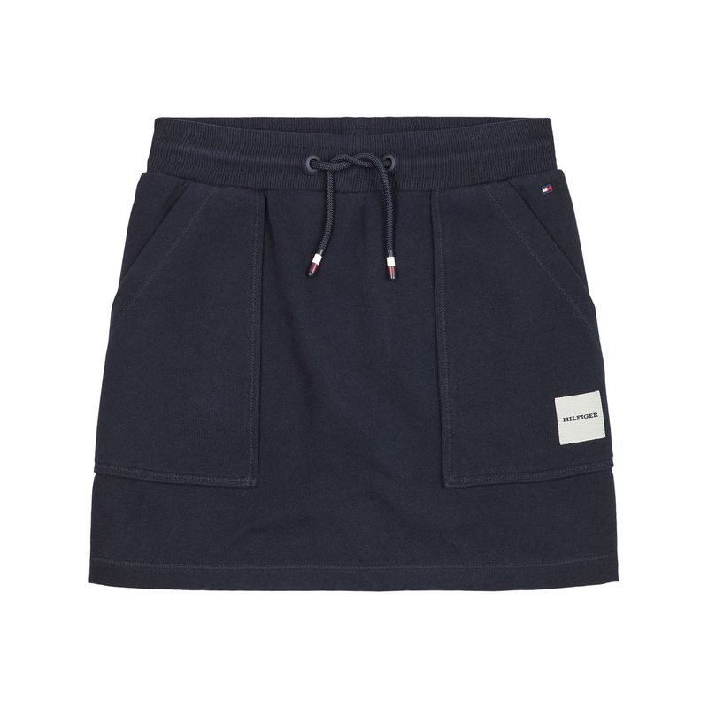 TOMMY HILFIGER - Falda Con Cintura Elástica Para Niñas Tommy Hilfiger