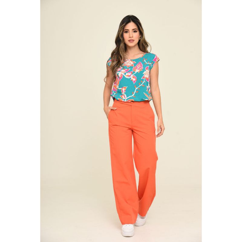 RAGGED - Pantalon world Naranja Ragged