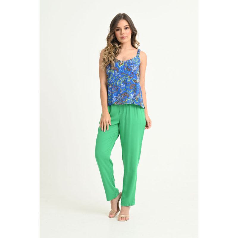 RAGGED - Pantalon manhatan Verde pasto Ragged