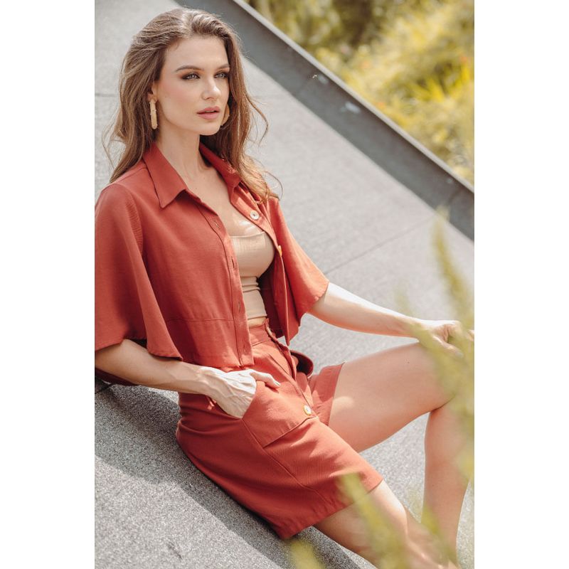 RAGGED - Short seanshell Cobre Ragged