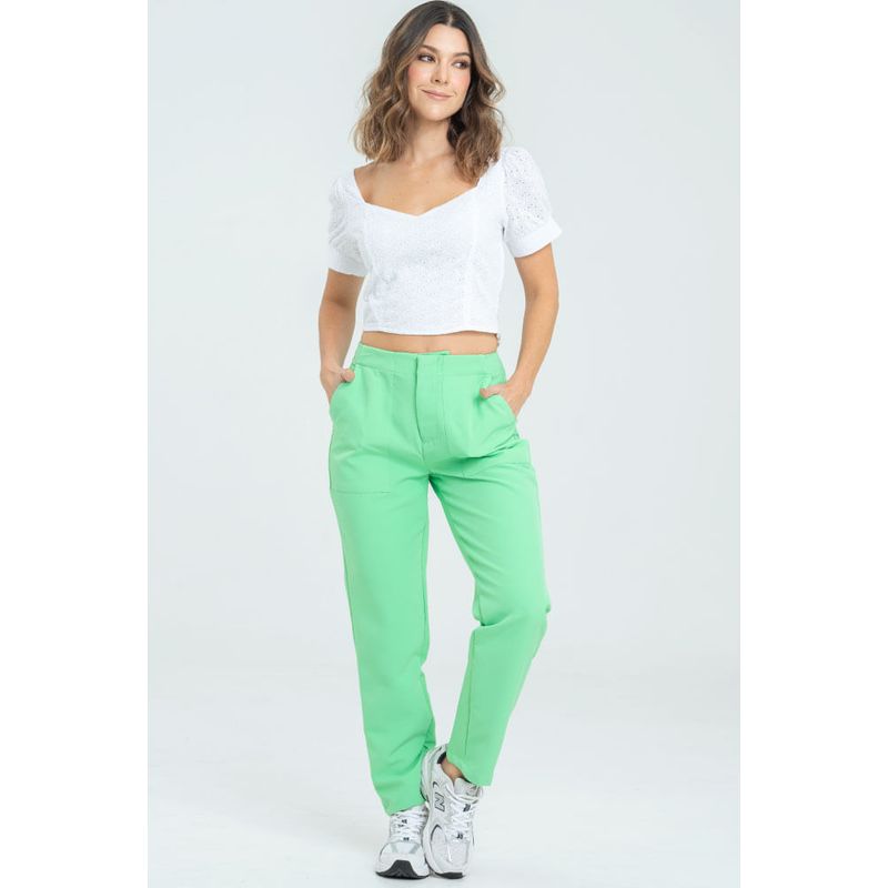 RAGGED - Pantalon mucura Verde masmelo Ragged