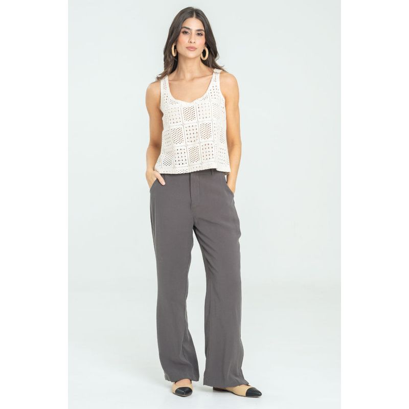 RAGGED - Pantalon brittan Gris oscuro Ragged